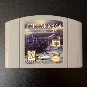 Forsaken 64 N64 Game Nintendo 64